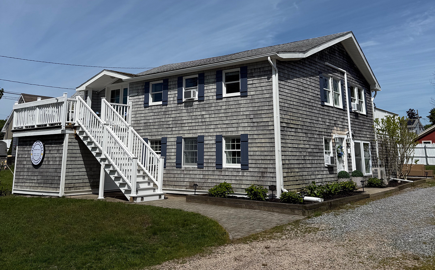 Exterior of the cottage